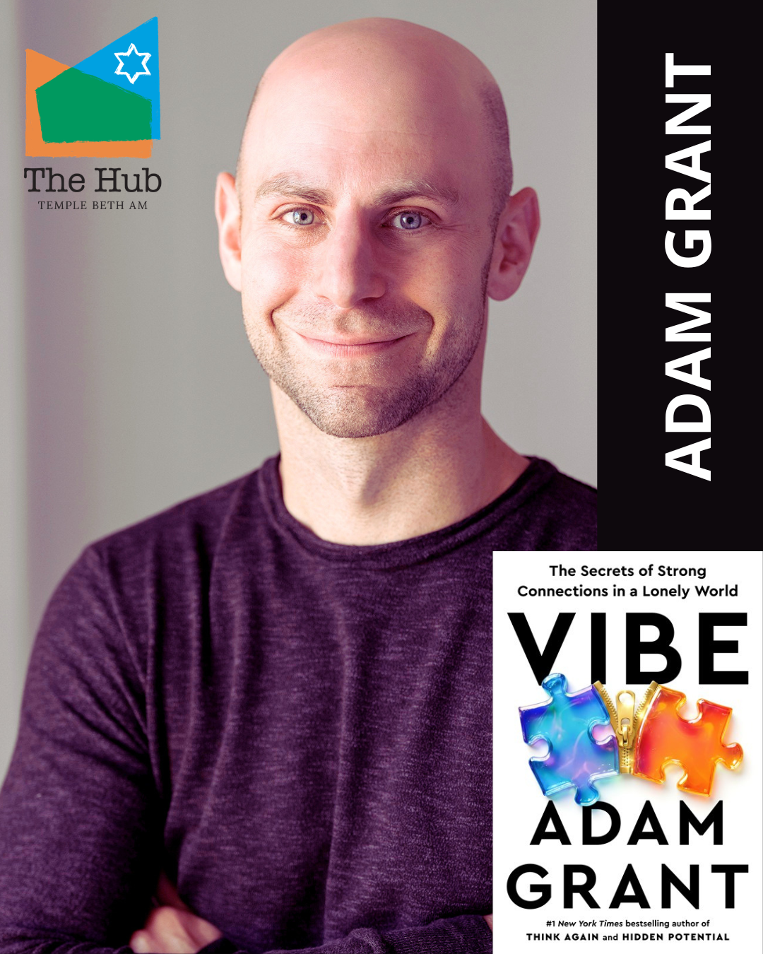 An Evening with Adam Grant: Discussing Vibe at The Hub Miami, October 26
