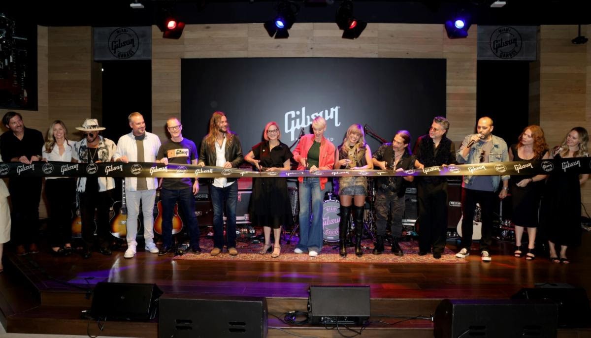 Gibson Garage Miami Grand Opening: Sergio Vallín, Grace Potter, Nico Bereciartua, and More Celebrate in Wynwood