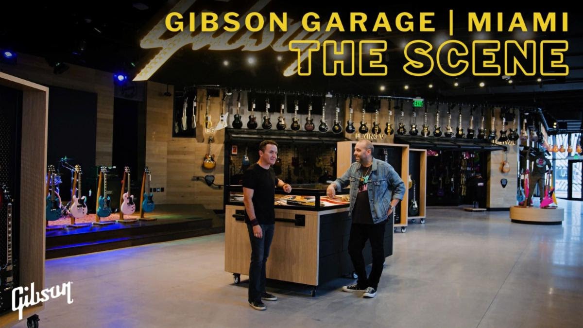 Gibson's Mark Agnesi and Latin GRAMMY-winning artist Fonseca explore Gibson Garage Miami in the new "The Scene" episode on Gibson TV.