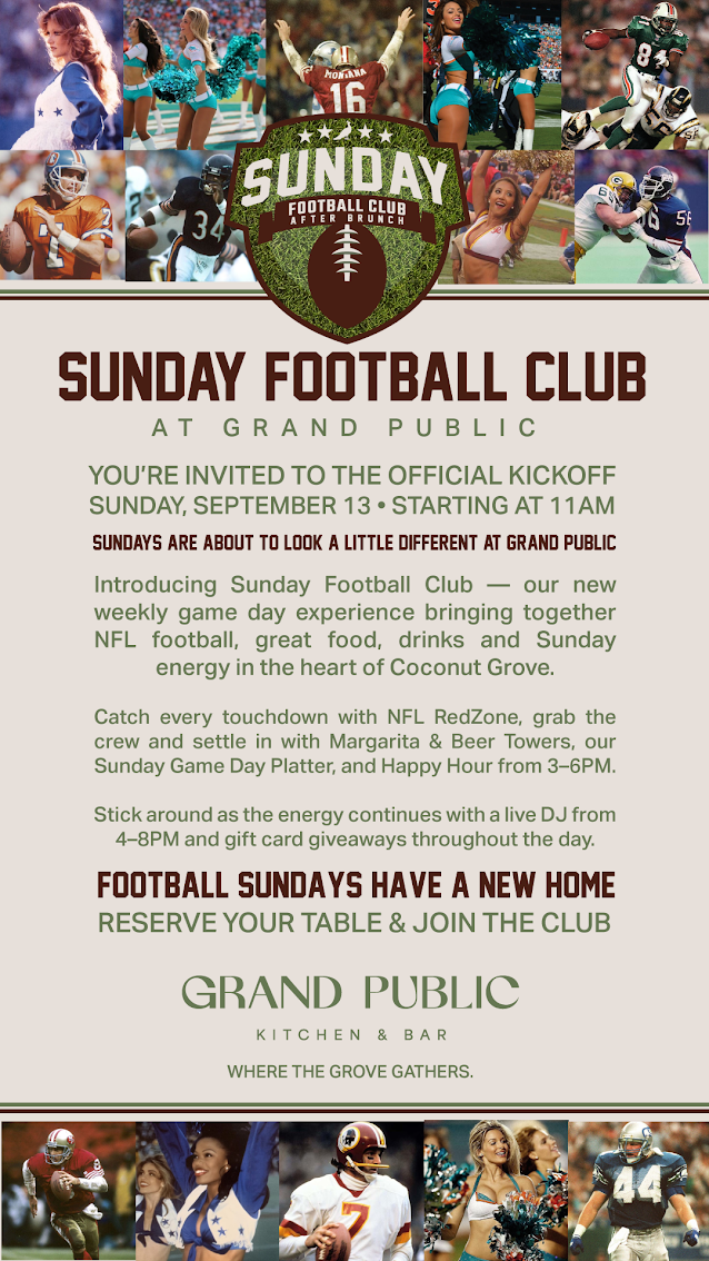 Grand Public Kitchen & Bar at CocoWalk, 3015 Grand Ave, Coconut Grove.