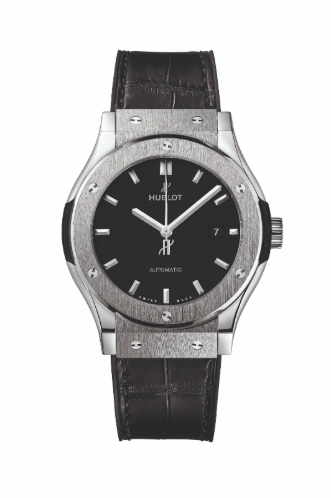 The Hublot Classic Fusion Titanium 42mm. Photo courtesy of Hublot.