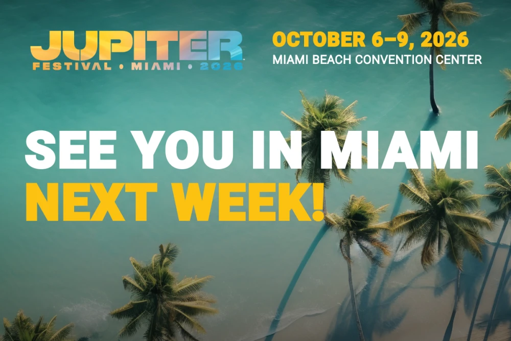 Jupiter Festival Miami Is the New Mecca for Media, Entertainment and Sports — October 6–9 at Miami Beach Convention Center