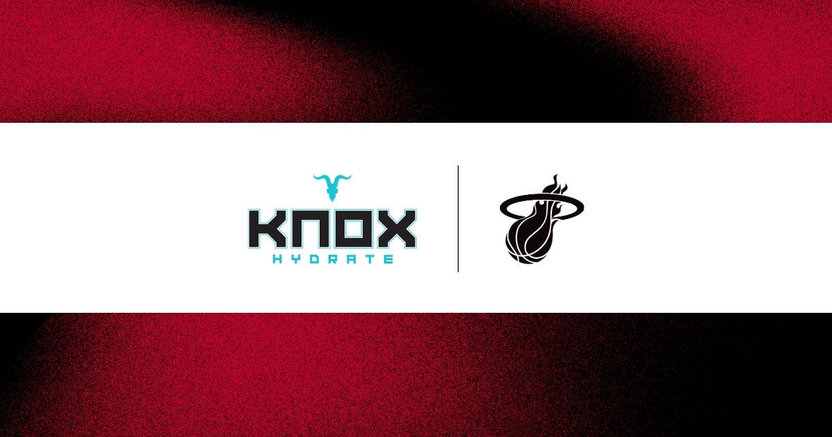 KNOX Hydrate and Miami HEAT official partnership announcement