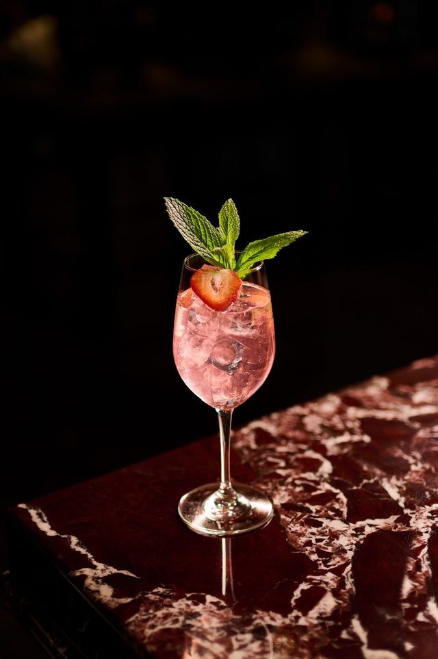 Pink Lotus cocktail — The Setai Miami Beach