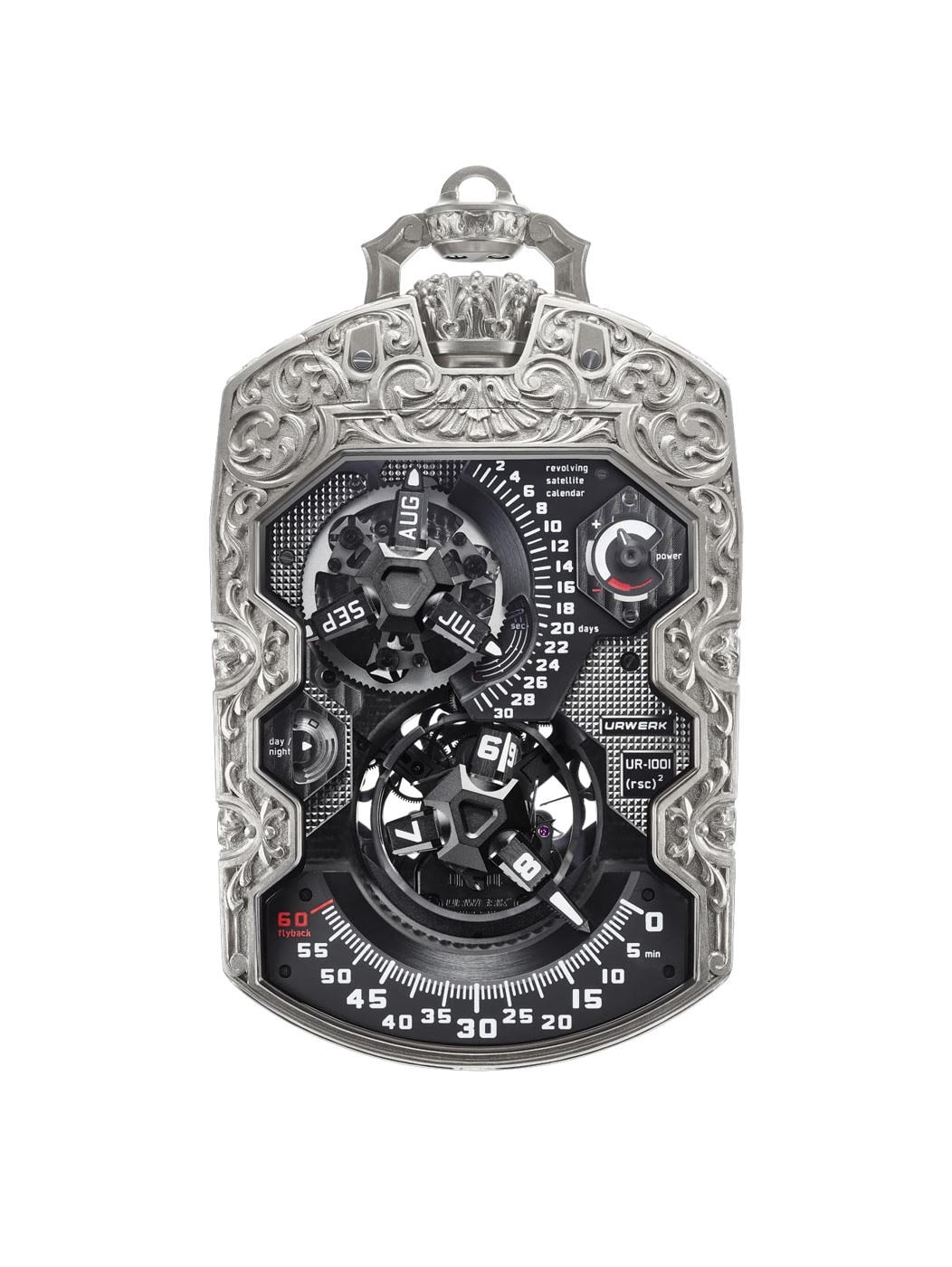 URWERK UR-1001 Amadeus: Eternity Carved in Titanium