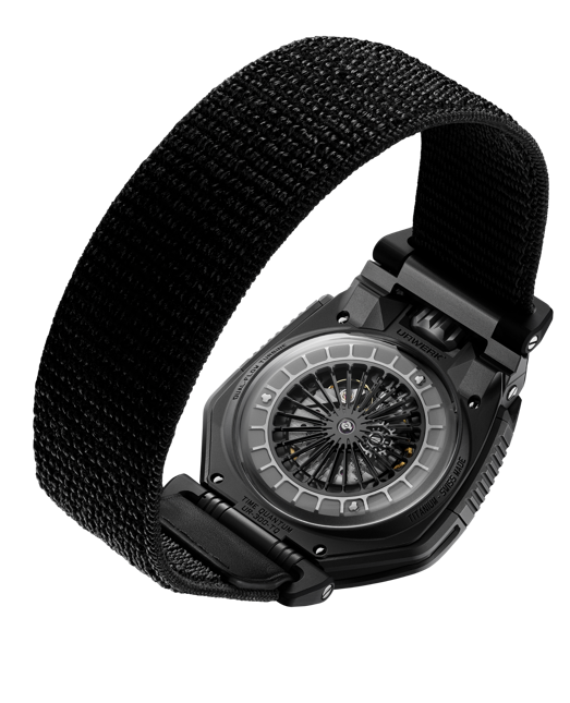 URWERK UR-300 Time Quantum — Caseback
