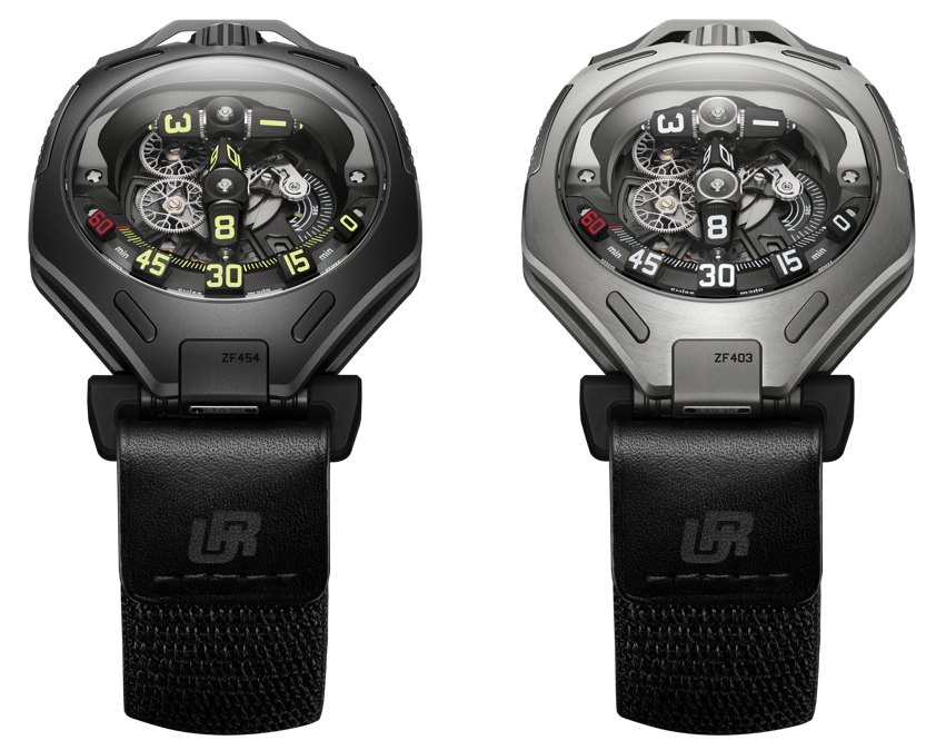 URWERK UR-300 Time Quantum — Iron & Dark