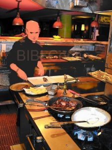 Executive Chef Andrea Alimenti in the Kitchen