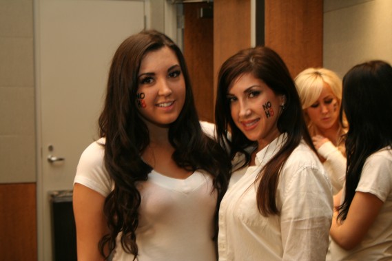 Ashley Holmes and her mother Jackie Laurita from Real Housewives of New Jersey were among the hundreds of participants who had their photo taken for the NOH8 Campaign at the W Hoboken.