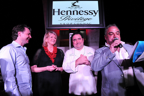 Martha Stewart, Emeril Lagasse, Lee Schrager at the 2011 South Beach Wine and Food Festival Photo credit: SOBE Wine and Food Festival