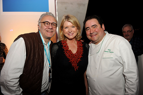 Martha Stewart, Emeril Lagasse at the 2011 South Beach Wine and Food Festival Photo credit: SOBE Wine and Food Festival