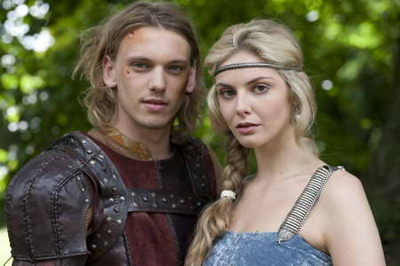 Camelot-from-Starz-with-Jamie-Campbell-Bower-King-Arthur-Tamsin-Guinevere.