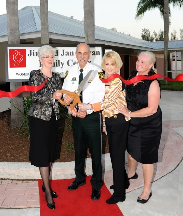 (L to R) Jan Moran, Sheriff Al Lamberti, Janet A. Boyle, and WID President & CEO Mary Riedel