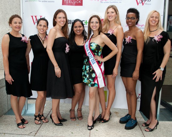 Sacha Smith; Silvia Salas; Susanna Coates; Shakti Ramdass; Angela Overton, Miss Florida Keys USA; Kendra Tal; Tamekia Brown; Laura Cosse