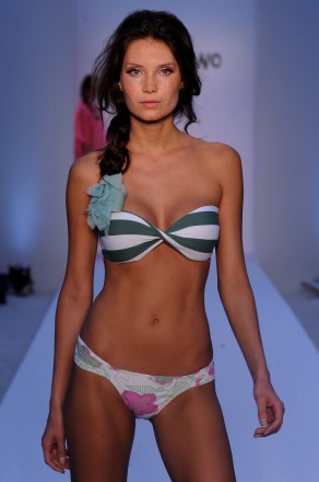 designer Paola Robba of Poko Pano showcased her Spring/Summer 2012 collection at Mercedes-Benz Fashion Week Swim 2012.
