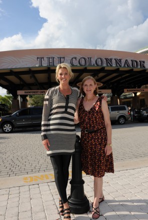 Niki Taylor and Carol Henderson at The Colonnade