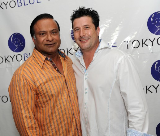 Zach Zachariah with Frank Talerico, owner of Tokyo Blue