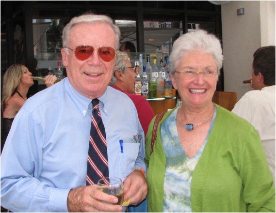 (From L to R) Bob Keltie, HBTS, Inc. Board Member with Marian Pearlman Nease, Esq., Chair, HBTS, Inc. Board of Directors