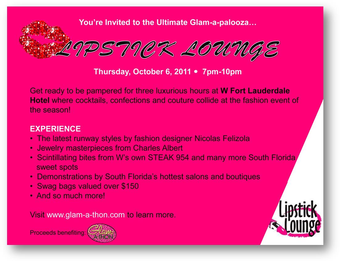 Lipstick Lounge at W Fort Lauderdale Premier Guide Miami
