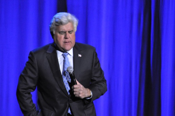 Jay Leno at the Hard Rock Live, Hollywood, Florida on March 08, 2012 by Gary Sandelier/Premier Guide Media/Premier Guide Miami