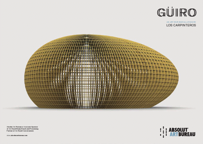 Güiro An Art Bar installation by Los Carpinteros Premier Guide Miami