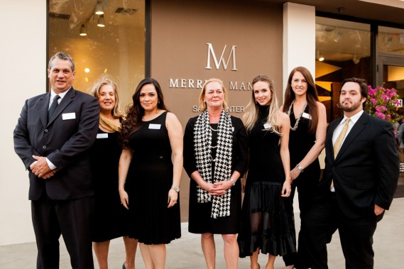 Cervera Real Estate’s Merrick Manor Sales Team: Enrique Ramentol, Cecilia Caroni, Adriana Vargas-Hernandez, Lorraine Navarro, Emily Gimblett, Lena Lowell, and Andres Navarro