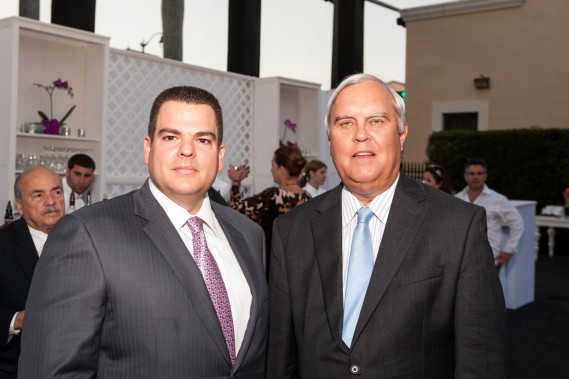 Peter Torres and City of Coral Gables Mayor James Cason