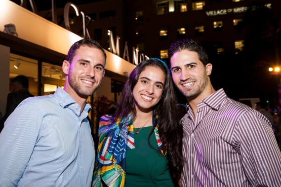 Alejandro Salizar, Frances Sevilla and Jorge Salizar