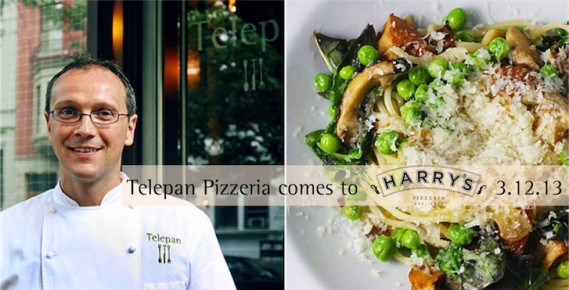 Dinner with Chef Bill Telepan at Harry's Pizzeria