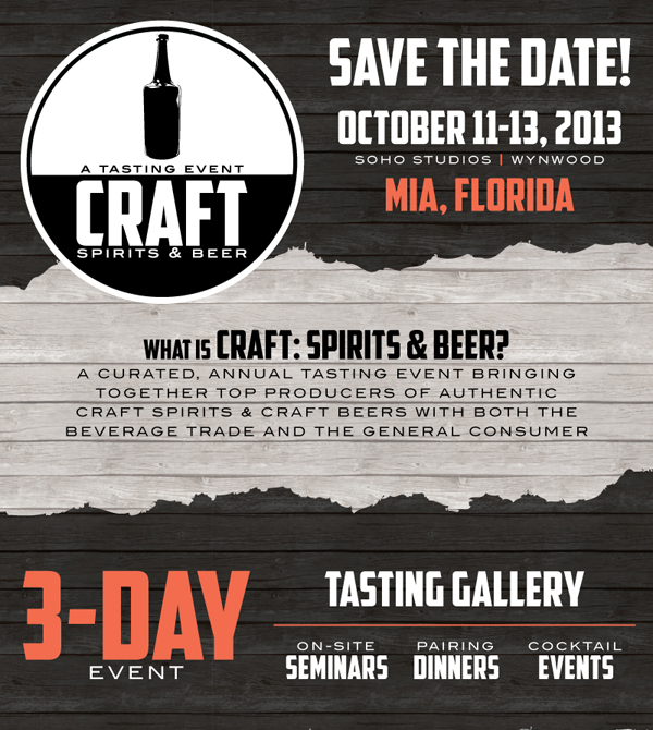 Miami CRAFT Sprits & Beer a Tasting Event