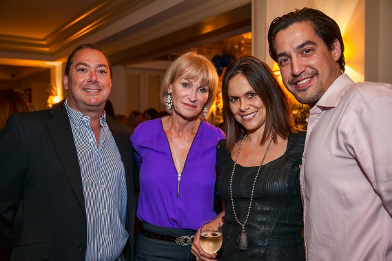 Ricky Elias, Kathy Green, Sandra Chartouni, and Andres Asion