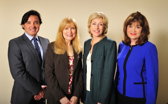 Mario Ferreyra, Debbie Block, Lynne Wines and Linda Napolitano