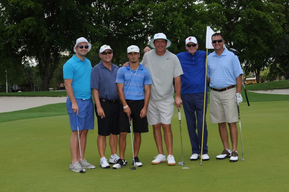 Mike Marino, Alex Vaumer, Austyn Rumaner, Dan Marino, John Footy Kross, and Nick Kross