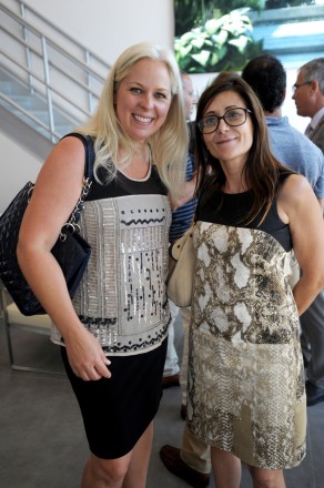 Mindy Mcilroy & Isabelle Courtial at Palau Sunset Harbour Sales and Design Studio Opening