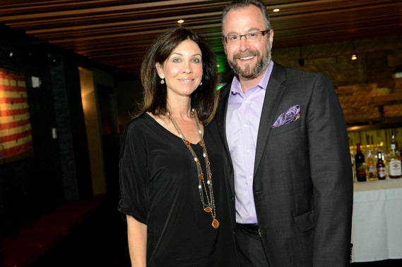 P3 - Jacque Scherfer, Vice President of Best Care with her husband, Neil Scherfer of CBS Outdoor