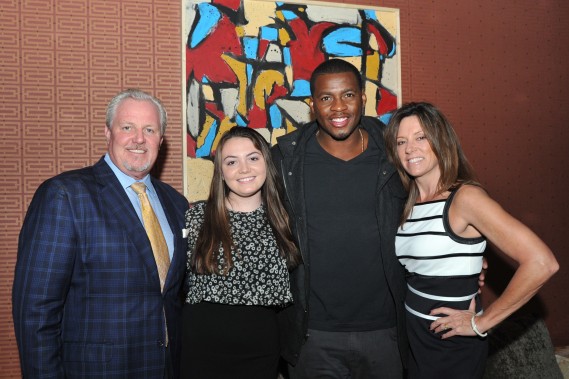 Bob Drinon, Bailey Drinon, Desmond Mason, Susan Drinon