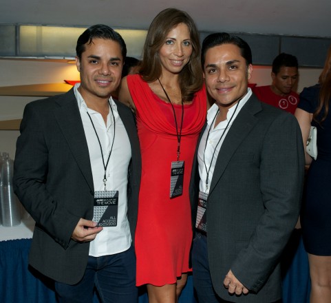 Marco Peralta, Erika Palacios, Miguel Peralta