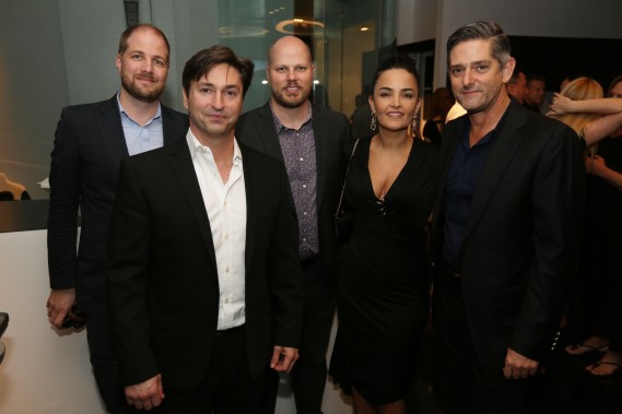 Stephan Wurster, Chris Levine, Michael Powers, & Susie & Walid Wahab