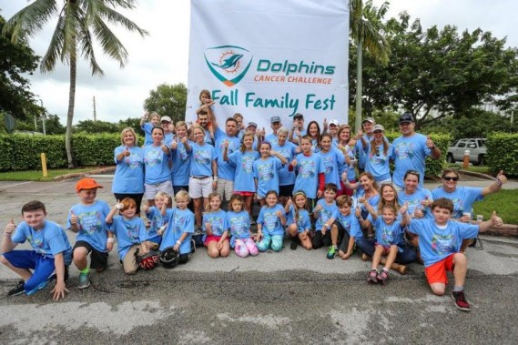 Dolphins Cancer Challenge Hosts Successful Fall Family Fests