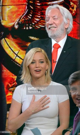 Jennifer Lawrence wore Djula during a live taping of 'Good Morning America'