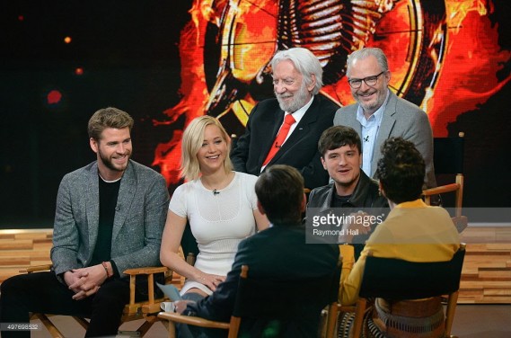 Jennifer Lawrence wore Djula during a live taping of 'Good Morning America'
