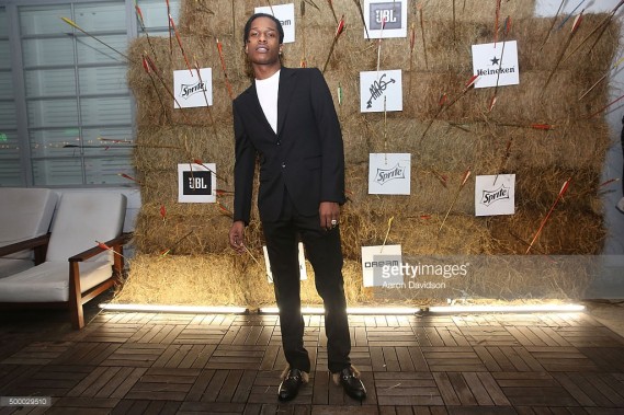Rocky attends Mark Anthony Green And A$AP Rocky Host 'Barefoot' Powered By JBL, Heineken, And Sprite at Dream South Beach on December 4, 2015 in Miami Beach, Florida.