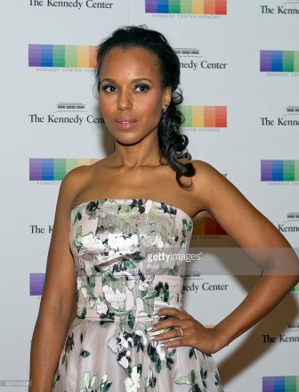 Kerry Washington wore Bavna earrings to the formal Artist's Dinner honoring the recipients of the 38th Annual Kennedy Center Honors at the U.S. Department of State in Washington, D.C. on Saturday, December 5, 2015.