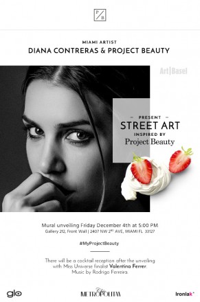 Project Beauty Mural Unveiling Event at Art Basel Miami