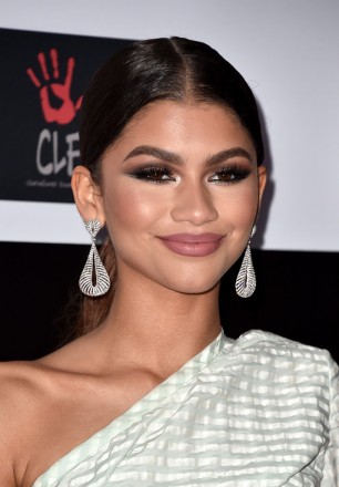 Zendaya wore Casa Reale Diamond Earrings and two rings, Pasquale Bruni diamond ring and 3 Le Vian diamond rings to the 2nd Annual Diamond Ball hosted by Rihanna and The Clara Lionel Foundation at The Barker Hanger on December 10, 2015 in Santa Monica, California. 