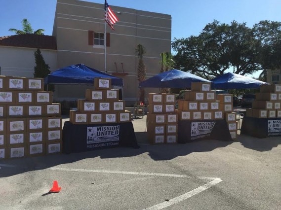 MISSION UNITED DISTRIBUTED MORE THAN 175 TURKEYS TO BROWARD COUNTY MILITARY VETERANS DURING “OPERATION TURKEY DINNER”