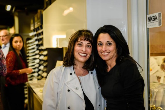 Allison Cagnetta and Lois Marino, Director of Marketing at Hoffman’s Chocolates