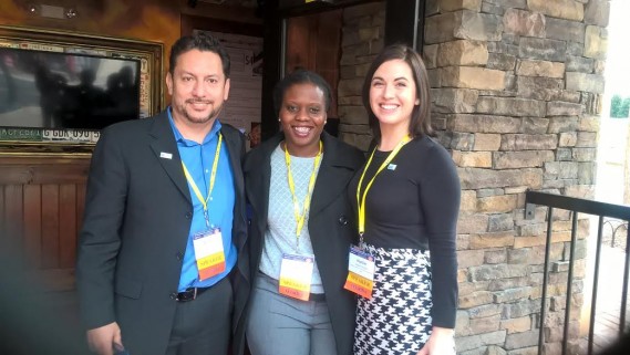 Gonzalo Cadima, Senior Director at United Way of Broward County Commission on Substance Abuse; Elkin Alfred, Prevention Specialist at United Way of Broward County Commission on Substance Abuse; Heather Davidson, Prevention Specialist at United Way of Broward County Commission on Substance Abuse.  