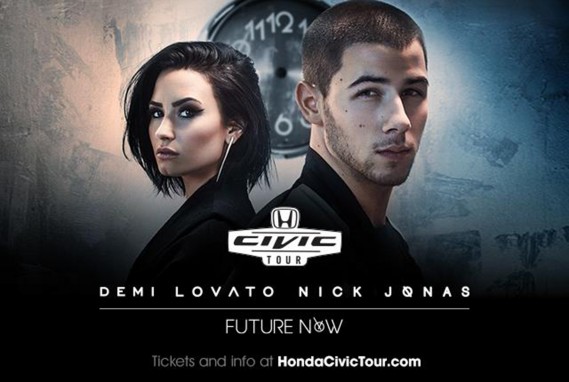 Demi Lovato and Nick Jonas to Headline 15th Anniversary Honda Civic Tour This Summer (American Honda Motor Co., Inc.)