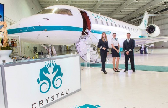 Crystal Luxury Air-Global Express with Crew